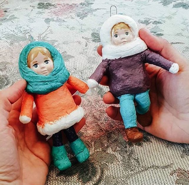 Ватные игрушки Ватные игрушки