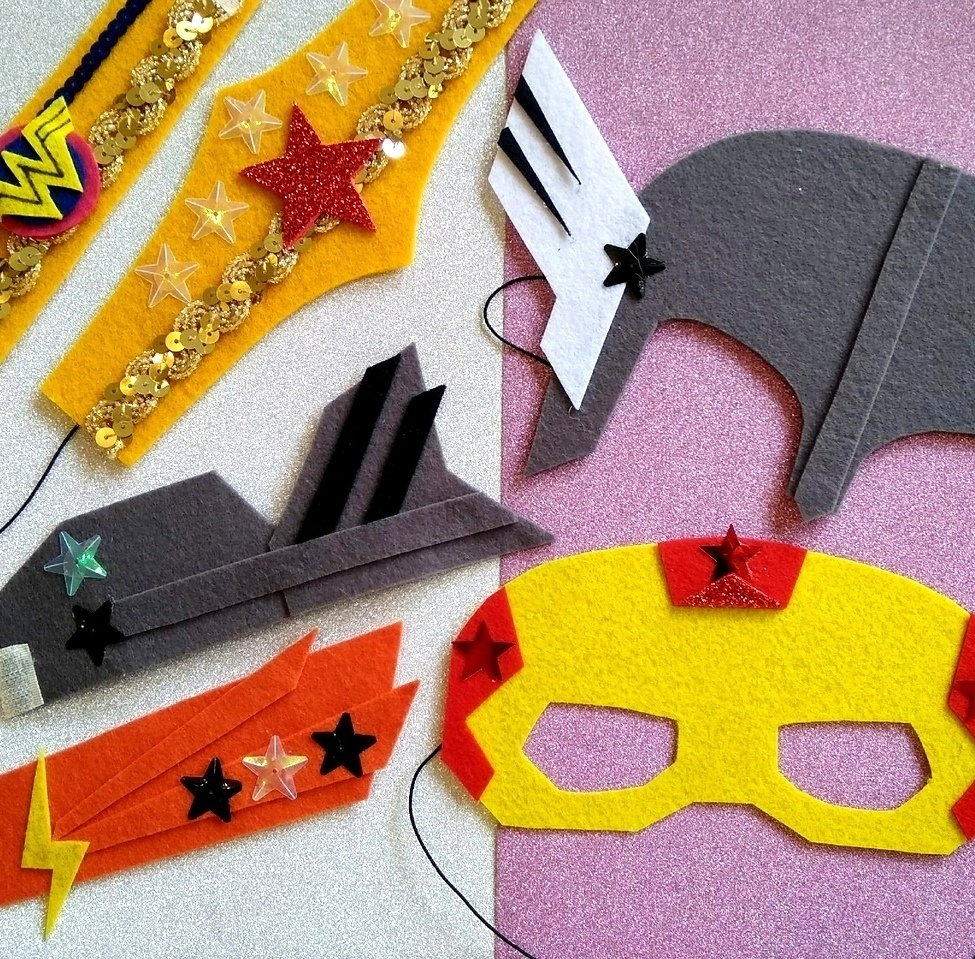 Маски из фетра Маски из фетра Маски для сна