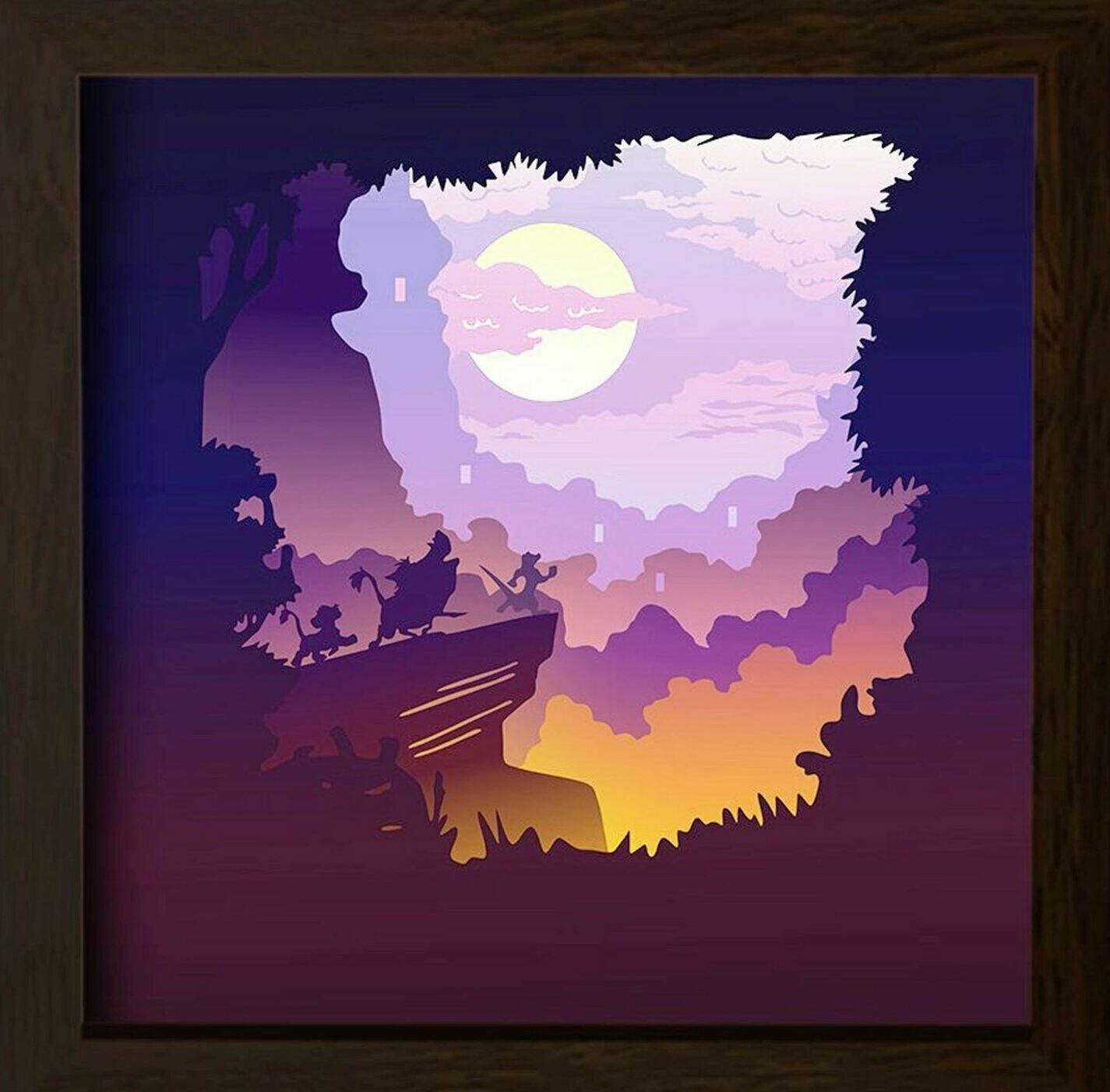 Ночник из дерева Ночник из дерева