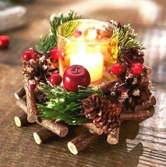 Декор свечей и подсвечников Декор свечей и подсвечников