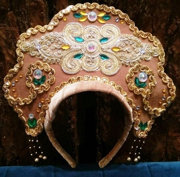 Декорирование кокошников Декорирование кокошников